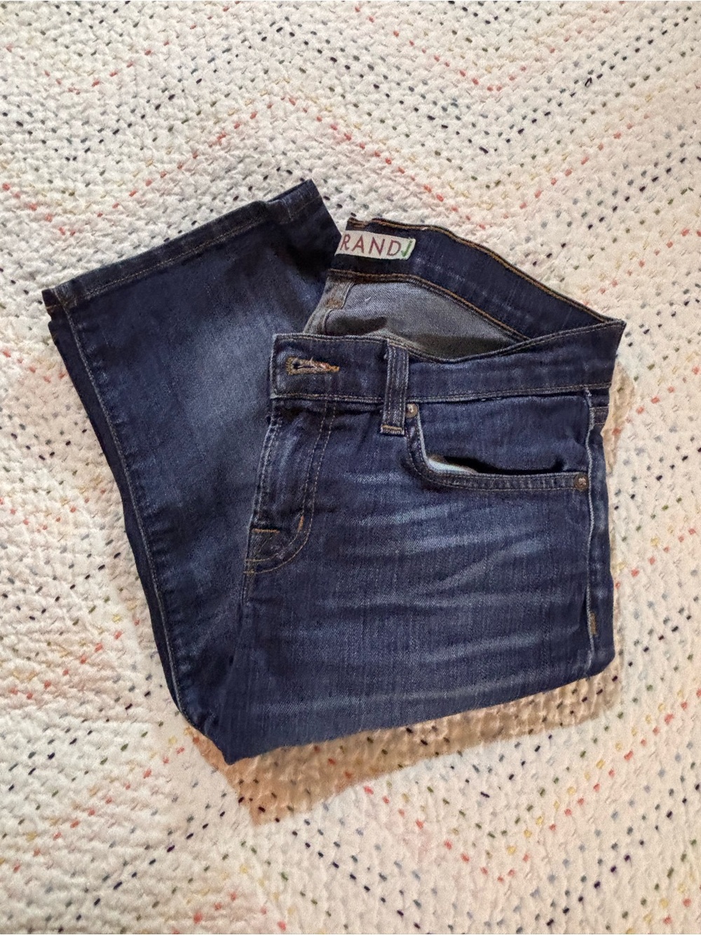 J Brand Indigo Denim Bermuda Shorts
